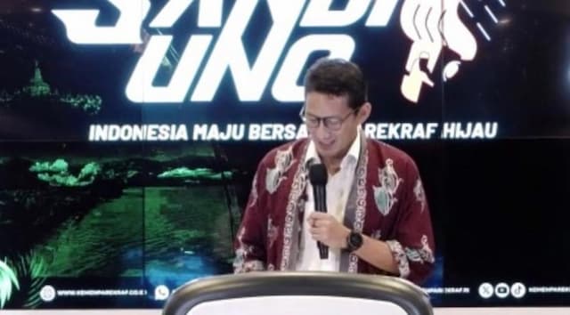 Kemenparekraf Fasilitasi UMKM di Event PON 2024, Sandiaga Uno: Bisa Datangkan Keberkahan