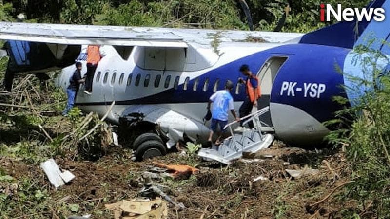 Pesawat Trigana Air Kecelakaan di Kepulauan Yapen, Diduga Bawa Rombongan Pejabat