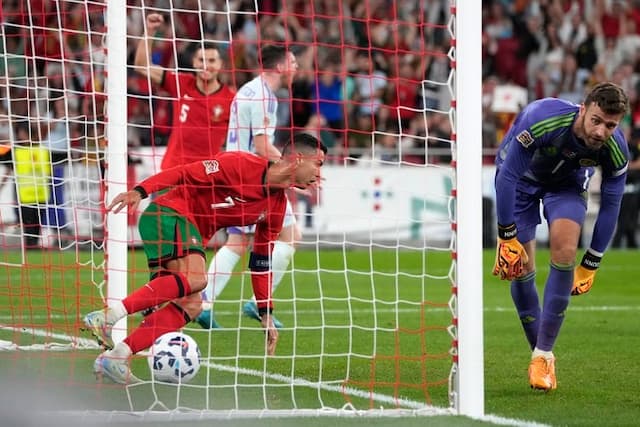 Hasil Lengkap UEFA Nations League: Portugal Menang Comeback vs Skotlandia, Spanyol Bantai Swiss