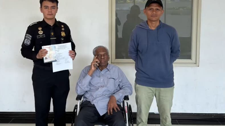 Penampakan Marimutu Sinivasan Obligor BLBI saat Ditangkap di Perbatasan Indonesia-Malaysia