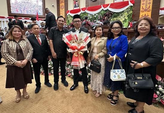 Kader Perindo Normans Luntungan Dilantik jadi Anggota DPRD Sulut, Janji Sejahterakan Warga