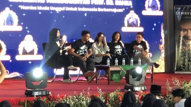 2.500 Mahasiswa Uhamka Jaktim Ramaikan Promosi Film Lembayung, CEO MNC Pictures: Sangat Positif