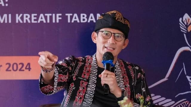 Sandiaga Uno Dukung Ekosistem Ekraf di Tabanan melalui Kelana Nusantara