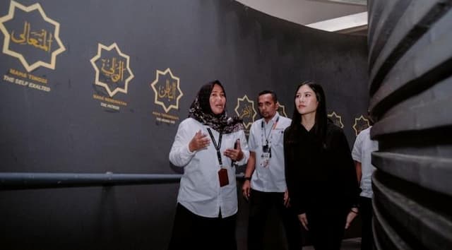 Angela Tanoesoedibjo Kunjungi Museum Tsunami di Banda Aceh, Takjub dengan Keunikannya