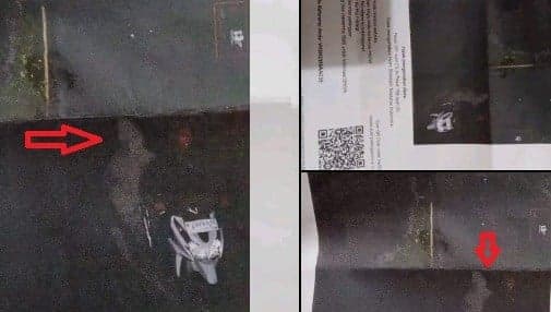 Viral Pemotor Kena Tilang Elektronik akibat Hantu Pocong Nebeng di Belakang Tak Pakai Helm