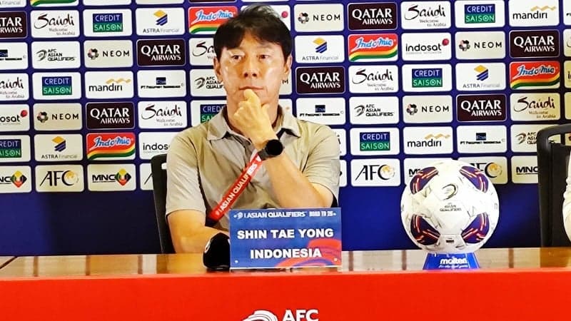 Shin Tae-yong Tabuh Genderang Perang jelang Timnas Indonesia Jamu Jepang dan Arab Saudi