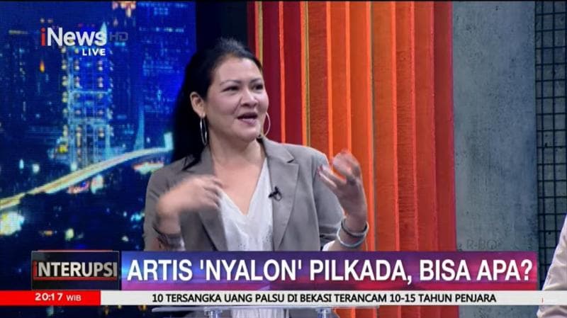 Melanie Subono Soroti Kinerja Artis jika Terpilih di Pilkada 2024