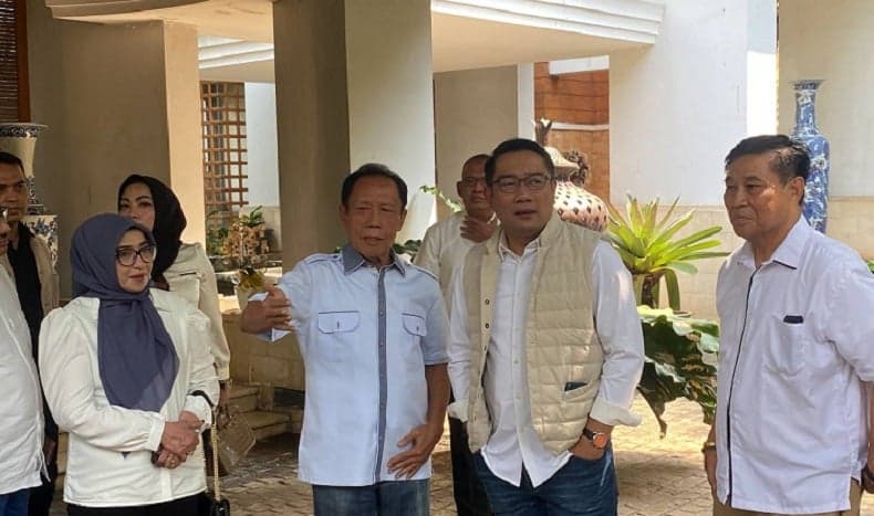 Ridwan Kamil Bertemu dengan Sutiyoso, Bahas Apa?