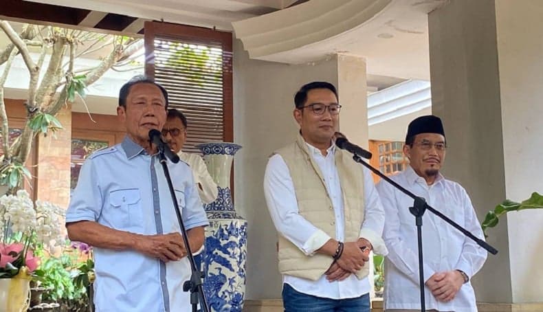 Canda Sutiyoso Tak Pilih 3 Paslon Pilgub Jakarta, Ridwan Kamil Ketawa