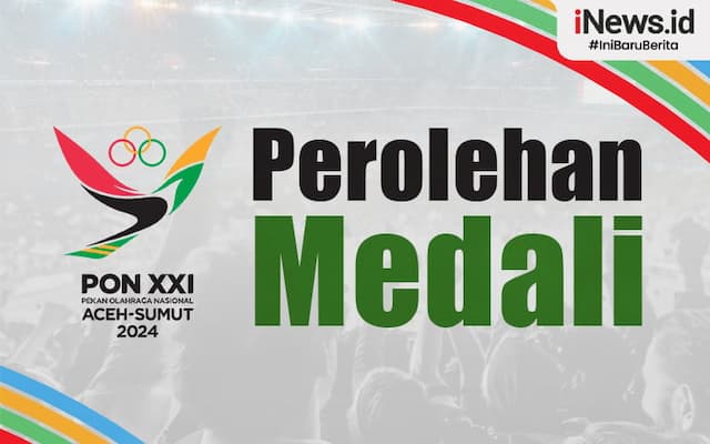 Klasemen Perolehan Medali PON XXI Aceh-Sumut 2024: Jakarta dan Jabar Koleksi 75 Emas