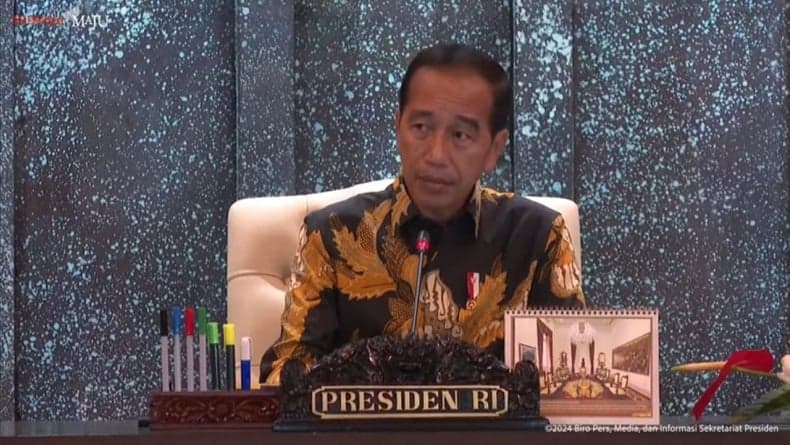 Jokowi Pimpin Sidang Kabinet Terakhir di IKN, Ucap Terima Kasih kepada Para Menteri