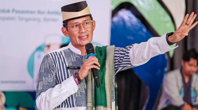 Sandiaga Uno Dukung Santri di Tangerang Menjadi Digitalpreneur: Bisa Jadi Pionir!