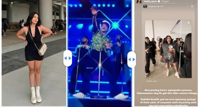 Postingan Di-repost Bruno Mars, Mutia Ayu Girang: Tak Bisa Tidur Seumur Hidup