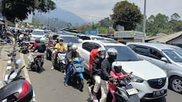 Macet Horor di Puncak, Jasa Marga Ungkap Ada 42.265 Kendaraan di GT Ciawi