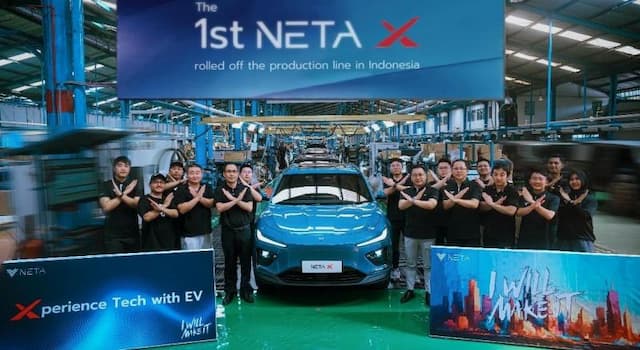 Mobil Listrik Neta X Diproduksi di Bekasi, Indonesia Bakal Jadi Basis Ekspor