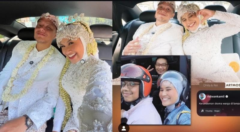 Kabar Bahagia, Pasangan Viral yang Pernah Bertemu Ridwan Kamil di Lampu Merah Akhirnya Resmi Menikah Kabar Bahagia, Pasangan Viral yang Pernah Bertemu Ridwan Kamil di Lampu Merah Akhirnya Resmi Menikah