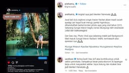 Fotonya Jadi Gambar Tiket Sungai Maron Pacitan, Pria Ini Minta Diangkat Jadi Menteri Pariwisata