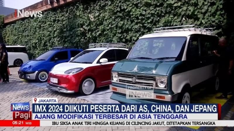 Ajang Modifikasi Terbesar di Asia Tenggara, IMX 2024 Diikuti Peserta Internasional