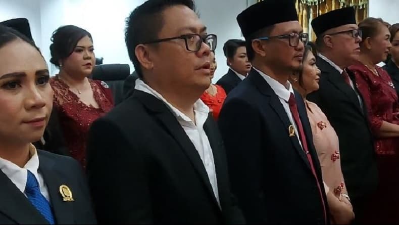 Ricci Ali Kader Potensial Partai Perindo Dilantik Jadi Anggota DPRD Boltim