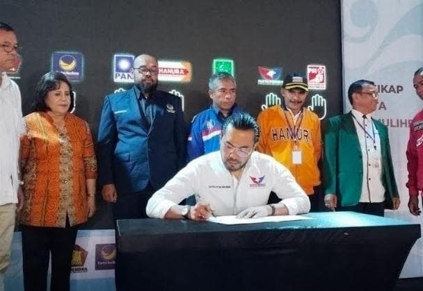 Didukung 7 Parpol, Antonius-Komando Siap Kerja Keras Menangkan Pilkada Karo 2024