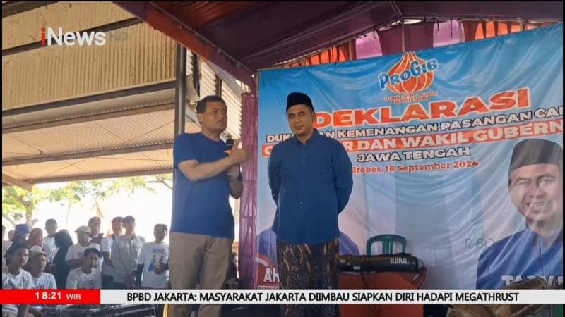 Cagub Jateng Ahmad Luthfi Yasin Temui Petani Bawang Merah di Brebes