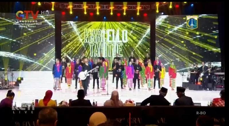 Malam Final Pemilihan Abang None Jakarta 2024 Dihebohkan dengan Penampilan Virzha dan Ello