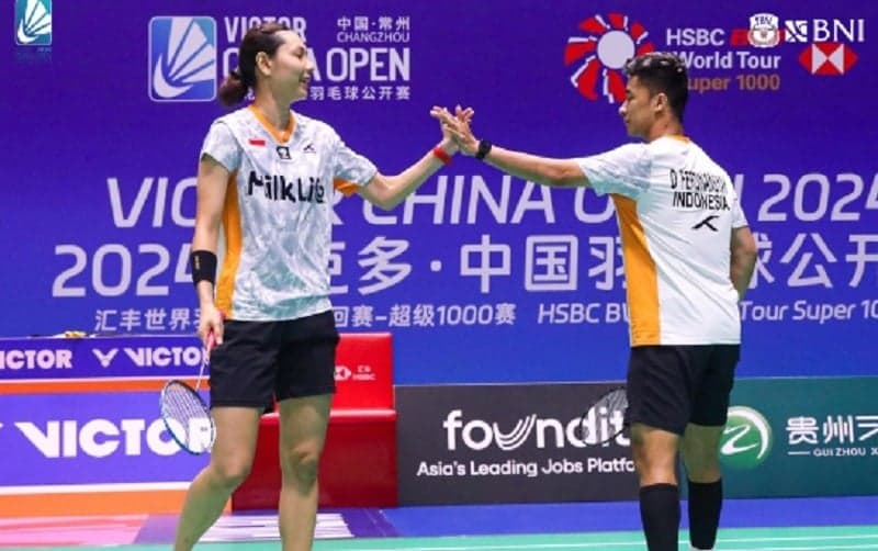 Jadwal Semifinal China Open 2024 Hari Ini: Dejan/Gloria dan Jojo Lawan Jagoan Tuan Rumah