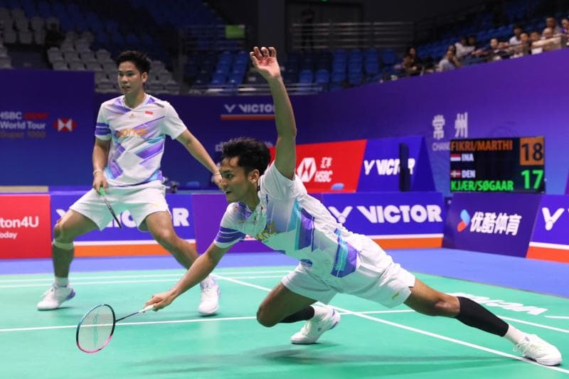 Lolos ke Semifinal China Open 2024, Fikri/Daniel Tak Puas dengan Penampilan Mereka