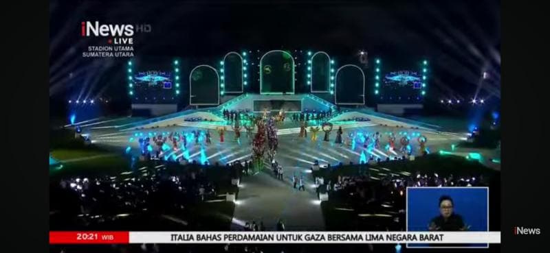 Obor Dipadamkan, Upacara Penutupan PON 2024 Akhiri Pertunjukkan Musik dan Kembang Api