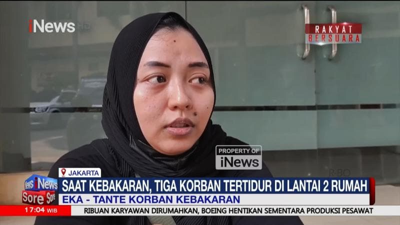 Kronologi 3 Balita Tewas saat Kebakaran di Pulogadung