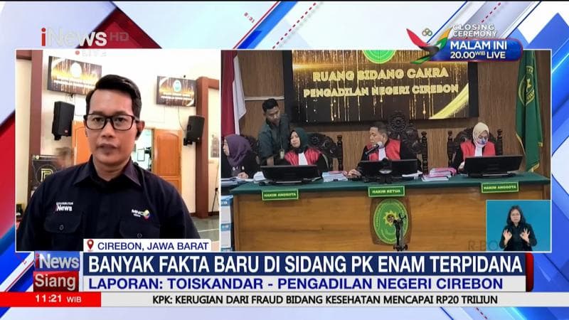 Agenda Sidang PK 6 Terpidana Kasus Vina, Mendengarkan Saksi Ahli dan Fakta