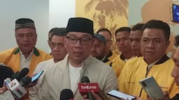 Dukungan Relawan Terus Berdatangan, Ridwan Kamil: Semoga Bisa Menang Satu Putaran