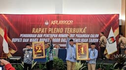 Pilkada Kabupaten Bogor: Rudy-Jaro Ade Nomor Urut 1, Bayu-Kang Mus Nomor Urut 2