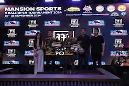 Mansion Sport 9 Ball Open Tournament 2024 Sukses Jaring Pebiliar Muda Nasional