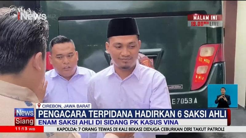 Pengacara Terpidana Kasus Vina Hadirkan 6 Saksi Ahli