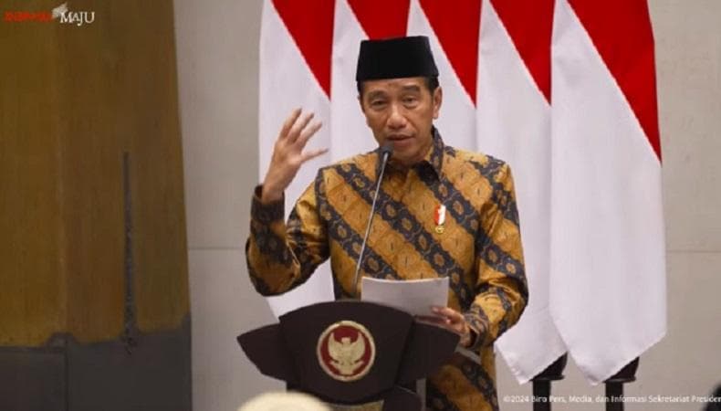 Jokowi: Istana-Kantor Kementerian di IKN Digarap Pekerja Lokal, Lampu-Lampunya dari Boyolali