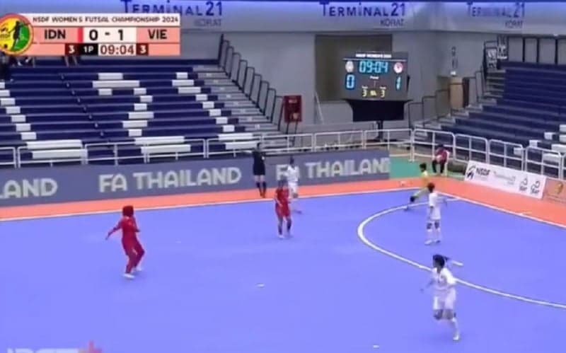 Hasil NSDF Women Futsal Championship 2024: Indonesia Kalah Telak dari Vietnam