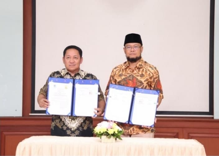 Kembangkan SDM, Pemkab Taliabu Teken MoU Program Kuliah Gratis dengan UT