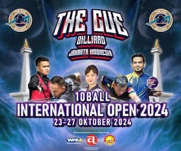 PB POBSI Gelar The CUE Billiard 10 Ball International Open 2024, Ini Jadwalnya!