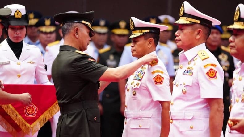 Laksdya TNI Rachmad Jayadi Resmi Jabat Pangkogabwilhan I, Bermarkas di Tanjungpinang