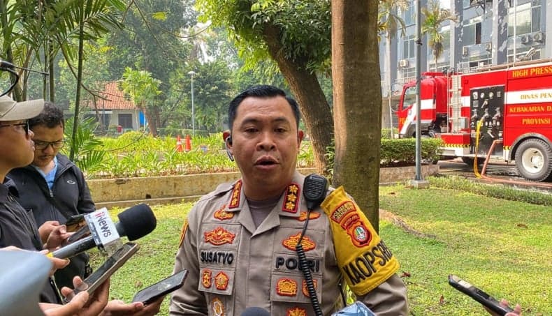 Gedung Bakamla di Jakpus yang Terbakar sedang Direnovasi, 16 Pekerja Bangunan Diperiksa