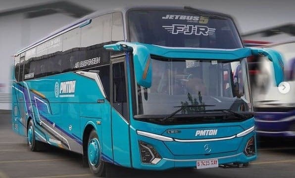 Layani Trayek Terjauh di Indonesia, PO PMTOH Rilis Bus Baru Jetbus 5