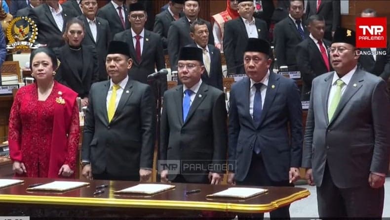 Sah! 5 Nama Pimpinan DPR Periode 2024-2029, Ketua Puan Maharani