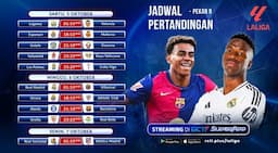 Jadwal dan Link Streaming La Liga Spanyol Pekan Ini di RCTI+ SuperApp: Real Madrid Vs Villarreal