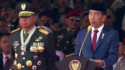 Amanat Jokowi di HUT ke-79 TNI: Jaga Stabilitas, Dukung Penuh Transisi Pemerintahan