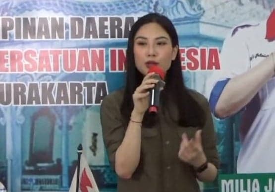 Kunjungi Kantor Perindo Solo, Angela Tanoesoedibjo Semangati Kader agar Terus Eksis dan Bangkit