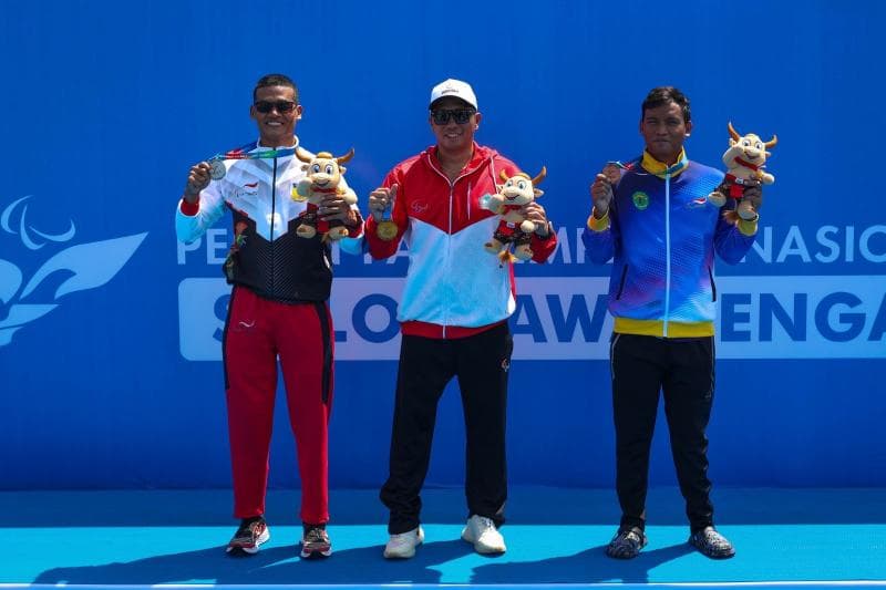 Kisah Erlansyah, Nelayan Peraih Emas Pertama Para Renang di Peparnas Solo 2024