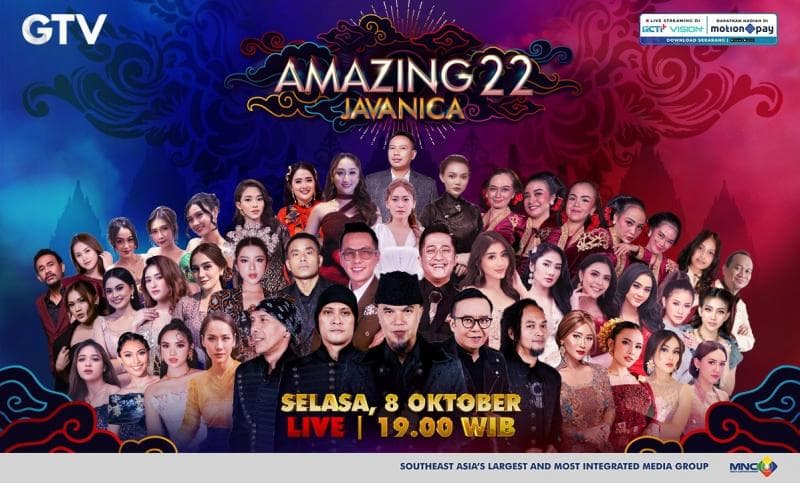 Malam Ini, Dewa19 hingga Judika Siap Ramaikan Panggung Ulang Tahun Ke-22 GTV