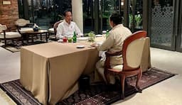 Jokowi soal Makan Malam Bareng Prabowo: Kalau Saya Ceritakan Bisa 2,5 Jam