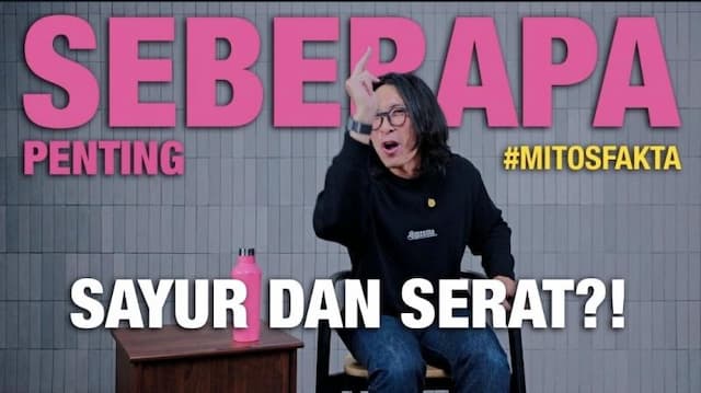 Konten Baru Dr Tirta, Begini Cara Hindari Sembelit dengan Pola Makan Seimbang